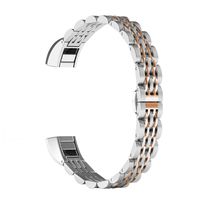 ImmSss Band Compatible for Fitbit Alta HR and Fitbit Alta for Women Men, Stainless Steel Jewelry Bracelet Band Compatible for Fitbit Alta HR and Fitbit Alta Smartwatch Fitness Tracker