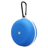 Totola Wireless Bluetooth Speaker with AUX/USB/TF Card Slot,Outdoor Portable Stereo Speaker with HD Audio,Enhanced Bass, Dual-Driver,Handsfree Calling, FM Radio Speaker for Travel,Party (Blue-2)