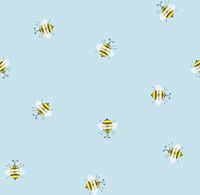 Jillson Roberts 6 Roll-Count Premium Gift Wrap Available in 16 Designs, Honey Bees