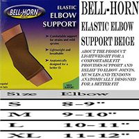 Elastic Elbow Support in Beige Size: Extra Large