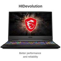 HIDevolution MSI GE65 9SD Raider 15.6" FHD 144Hz 3ms | 2.6 GHz i7-9750H, GTX 1660 Ti, 16GB 2666MHz RAM, 512GB PCIe SSD | Authorized Performance Upgrades & Warranty