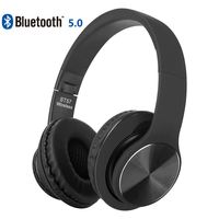 GDDGKM123 Earbud Headphones Bluetooth Headset, Hi-Fi Stereo Wireless Headset, Foldable, Soft Earmuffs, with Built-in Microphone and Wired Mode for PC/Mobile/TV/iPhone/Samsung/Huawei