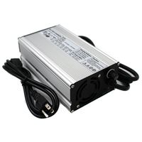 58.4V 10A Charger 58.4V LiFePO4 Battery Smart Charger Used for 16S 48V LiFePO4 Battery High Power
