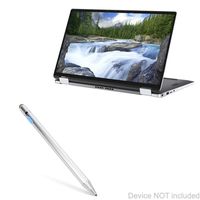 Dell Latitude 7400 2-in-1 Stylus Pen, BoxWave [AccuPoint Active Stylus] Electronic Stylus with Ultra Fine Tip for Dell Latitude 7400 2-in-1 - Metallic Silver