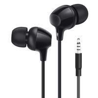 Wired Earbuds, Esolom Wired Earphones Noise Isolating in Ear Headphones with Microphones and 3.5mm Audio Cable Compatible with Sony, Oppo, Samsung, iPhone 6S/6/5S, iPad and etc, 3.94 Feet Cord