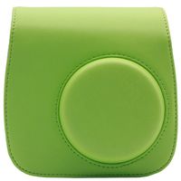 Hamsing PU Leather Camera Case For Fujifilm Instax Mini 8/Mini 8+/Mini 9 (Lime Green)