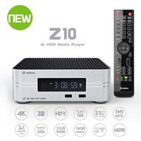 Zidoo Android TV Box Z10 4K Smart TV Box Android 7.1 NAS 2G DDR 16G eMMC Television Set Top Box 10Bit HDR Dual-WiFi 2.4G/5.0G,3D Ultra HD H.265 USB 3.0 BT 4.0