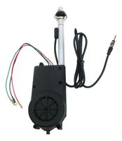 AutoLoc Power Accessories AutoLoc 649293 Chrome Power Antenna Upgrade fits 1965-1973 Ford Mustang Mach1 GT350 GT500