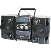 Naxa(R) NPB428 Portable CD/MP3 Player with AM/FM Radio, Detachable Speakers, Remote & USB Input