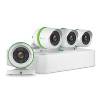 EZVIZ FULL HD 1080p Outdoor Surveillance System, 4 Weatherproof HD Security Cameras, 4 Channel 1TB DVR Storage, 100ft Night Vision, Customizable Motion Detection