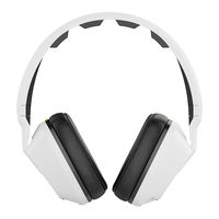 Skullcandy Crusher Headphones with Built-in Amplifier and Mic, White