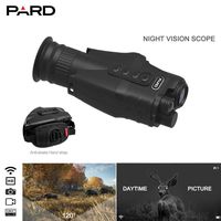 Pard NV019 HD monocular Handheld Night Vision Outdoors Night Vision 1x-16x 371g Light Weight Machine 300m Distance More Than 8h Battery Life 800480 Eyepiece Resolution Good for