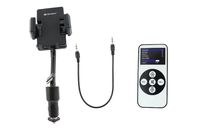 SANOXY FM Transmitter for iPhone 4 / 4S / 3GS, iPod/iPod Touch Nano Car FM Transmitter Charger Holder Cradle USB Port Multi-Channel Audio Feature with Remote Control