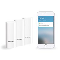 Netatmo Wireless Smart Door and Window Sensors - 3 Pack - Vibration Detection - DTG-DE