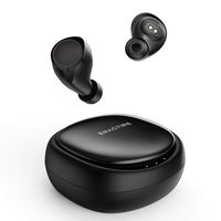 Bluetooth 5.0 Wireless Earbuds, ENACFIRE Future Wireless Bluetooth Headphones with 18H Playtime Deep Bass Stereo Sound 33-66 ft Bluetooth Range Elegant Portable Charging Case, Built-in Mic