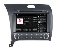 XTTEK 8 inch HD 1024x600 Multi-touch Screen in dash Car GPS Navigation System for Kia Forte 2014 2015 2016 Quad Core Android DVD Player+Bluetooth+WIFI+SWC+Backup Camera+North America Map