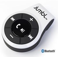Jumbl Bluetooth 4.0 Hands-Free Calling and A2DP Audio Streaming Adapter/Receiver - White