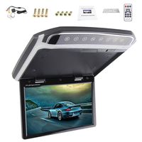 New HD 10.2 inch SD HDMI FM Car 1080P Flip Down/Car Roof-Mount/Car Ceiling Wide/Over Head/Drop Down LCD Monitor Display