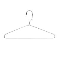 Safco Products 4245CR Metal Heavy-Duty Hangers, (12 each), Chrome