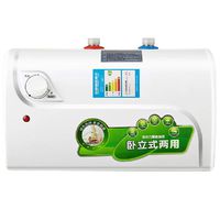 DOMINTY 110V 8L 1500W Electric Tankless Hot Water Heater Kitchen Bathroom Shower Winter Home 30℃-65℃