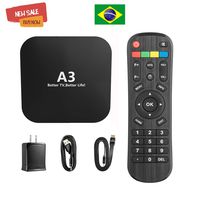 IPTV Brazil Brazilian Box, 2019 Newest A3 Brasil Box Better Faster Than HTV 5 IPTV5+ IPTV8 IPTV6 More Then 250 + brasileiros mais Populares 4K canais