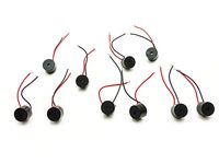 10PCS DC 12V Wired Connector Active Electronic Buzzer 85dB
