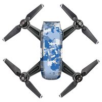 OK-STORE Exclusive Decoration Wrap Sticker Skin for DJI Spark Drone Body Shell, DJI Spark Intelligent Portable Mini Drone Decal Pasting Palm launch Mini Quadcopter Water-resistant PVC Dec Kit 3M Film