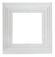 Leviton 12796 Wallplate Shield, 2-gang