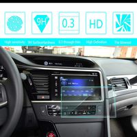 8X-SPEED for 2015 2016 2017 Honda SPIRIOR 9-Inch 204x111mm Car Navigation Screen Protector HD Clarity 9H Tempered Glass Anti-Scratch, in-Dash Media Touch Screen GPS Display Protective Film