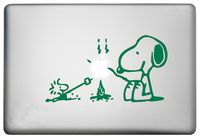 Snoopy Decal MacBook Pro Decal is a Snoopy Sticker. Available in 11, 12, 13 and 15 inch Laptop Sizes. Looks Great with Your Snoopy Wall Decals Theme Green