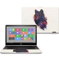 Mightyskins Skin Compatible with Hp Pavilion X360 14" (2017) - Universal Wolf | Protective, Durable, and Unique Vinyl Decal Wrap Cover | Easy to Apply, Remove, and Change Styles | Made in The USA