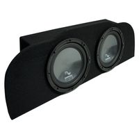Compatible with 2003-2015 Infiniti G35 Coupe Harmony R104 Subwoofer Dual 10" Sub Box Enclosure