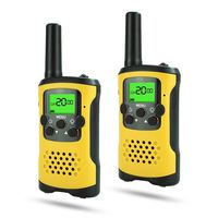 Outdoor Toys for 3-12 Year Old Boys, DIMY Walkie Talkies for Kids Best Outdoor Top Toys for 3-12 Year Old Girls Gifts Age 3-12 Christmas Xmas Stocking Stuffers Fillers Gifts for Boys Yellow DJ93