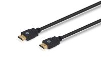 HP High Speed HDMI Cable - 3 feet (1 Meter) - Ultra Durable PVC Cable - Supports 4K Ultra HD Video and Crystal Clear HD Audio (Black)