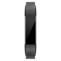 QusFy Metal Bands Compatible with Fitbit Alta/Alta HR, Fitbit Ace, Stainless Steel Metal Replacement Accessories Wristband Small Large for Women Men, Silver, Black, Rose Gold, Colorful, Champagne
