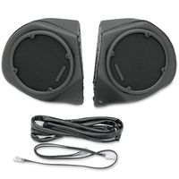 Hogtunes Rear Speaker Pod Shells only for 1996-2013 Harley-Davidson Electra Glide, Road Glide Tour Packs - RR-SPKR-POD