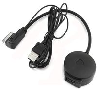 Lulandy 2019 Upgrade Version Audi Bluetooth Car Kits VW Car Phone Bluetooth Adapter V4.0 AMI MDI 2G/3G/3G+Audio Music Interface Adapter USB Charge Cable for VW Audi A4 A6 Q5 Q7 S4 S5(Audio+Charging)