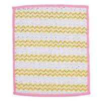 Dish Cloth Bamboo Fiber Rag Non-sticky Oil Towel Double Thick Rag Super Absorbent Kitchen Cleaning Tool(Pink)