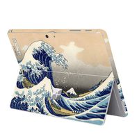 Masino Protective Decal Sticker Protector Laptop Cover Skin for 10" 10 inch Microsoft Surface Go (2018 Released) (for 10" Surface Go, Decal- Wave)