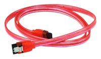 12 Pack 36 Inch SATA 6Gbps Cable with Locking Latch UV Red, CNE547411