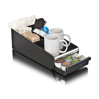 Mind Reader VESTA-BLK Condiment Storage K-Cup Single Serve Coffee Pod Drawer, One Size, Black Organizer