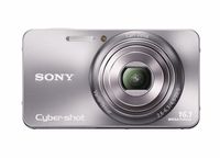 Sony Cyber-Shot DSC-W570 16.1 MP Digital Still Camera with Carl Zeiss Vario-Tessar 5x Wide-Angle Optical Zoom Lens and 2.7-inch LCD (Silver) (OLD MODEL)