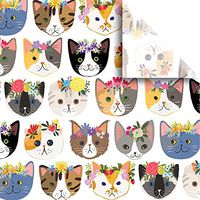 JAM PAPER Printed Gift Tissue - Kitty Cats - 20 x 30-240 Sheets