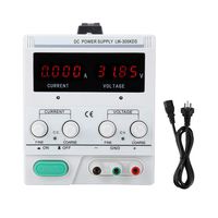 DC Regulated Power, 30V/5A LW-305KDS Variable Power High Accuracy Adjustable Power, US Plug(US Plug)