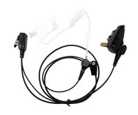 SUNDELY Multi-pin Audio Adapter Block + 2-pin Acoustic Tube Headset for Kenwood Radio NX-210 TK-290 TK-3148 TKR-830