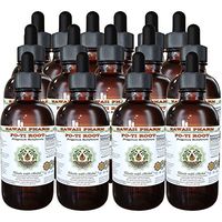 Fo-Ti Root Alcohol-Free Liquid Extract, Organic Fo-Ti Root (Polygonum multiflorum) Dried Root Glycerite Hawaii Pharm Natural Herbal Supplement 15x4 oz