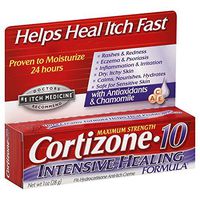 Cortizone 10 1z Healng Size 1z Cortizone 10 Intensive Healing Formula Anti-Itch Cream