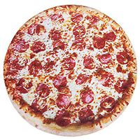 Meidexian888 Pizza Round Blanket,Blanket Pizza Wrap Round Blanket Novelty Soft Flannel 3D Printed for Kids