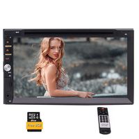Eincar 7 Inch Double Din Bluetooth Car Stereo Car DVD/CD Player GPS Navigation MP5 Radio Video Player HD Touch Screen Support FM/AM/SWC/BT/USB/TF/AUX/Cam-In Remote Control