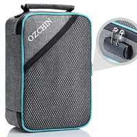 Smell Proof Bag with Combination Lock Odor Proof Stash Case Container for Herbs; Medicine Lock Box Bag Travel Storage Case